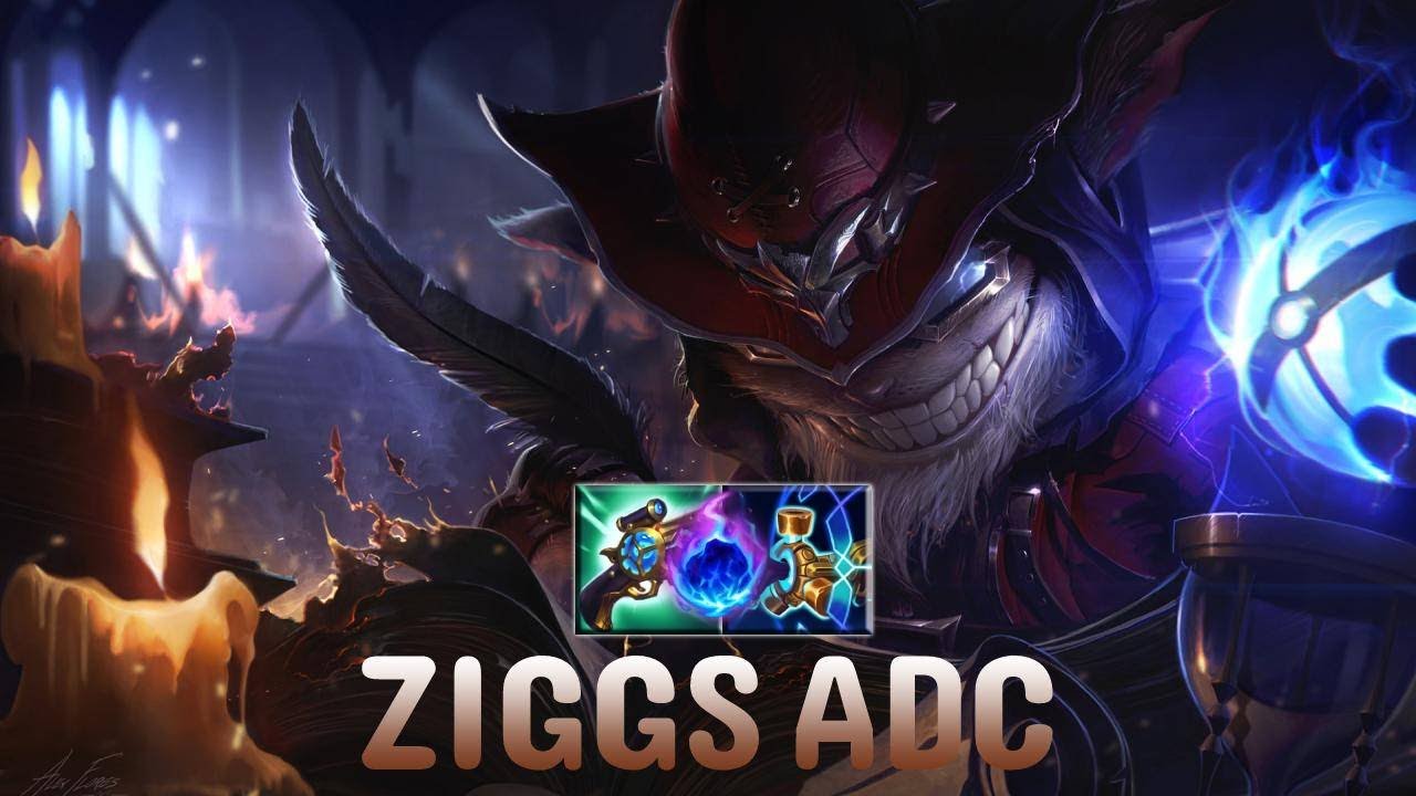CLASSIC ZIGGS!! TipsQy plays Ziggs ADC vs Caitlyn | Season 15