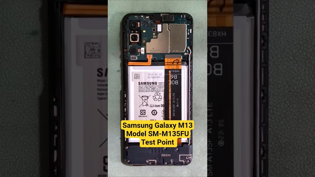Samsung M13 Test Point Samsung SM-M135FU Test Point Samsung Galaxy M13 Test Point #galaxymseries