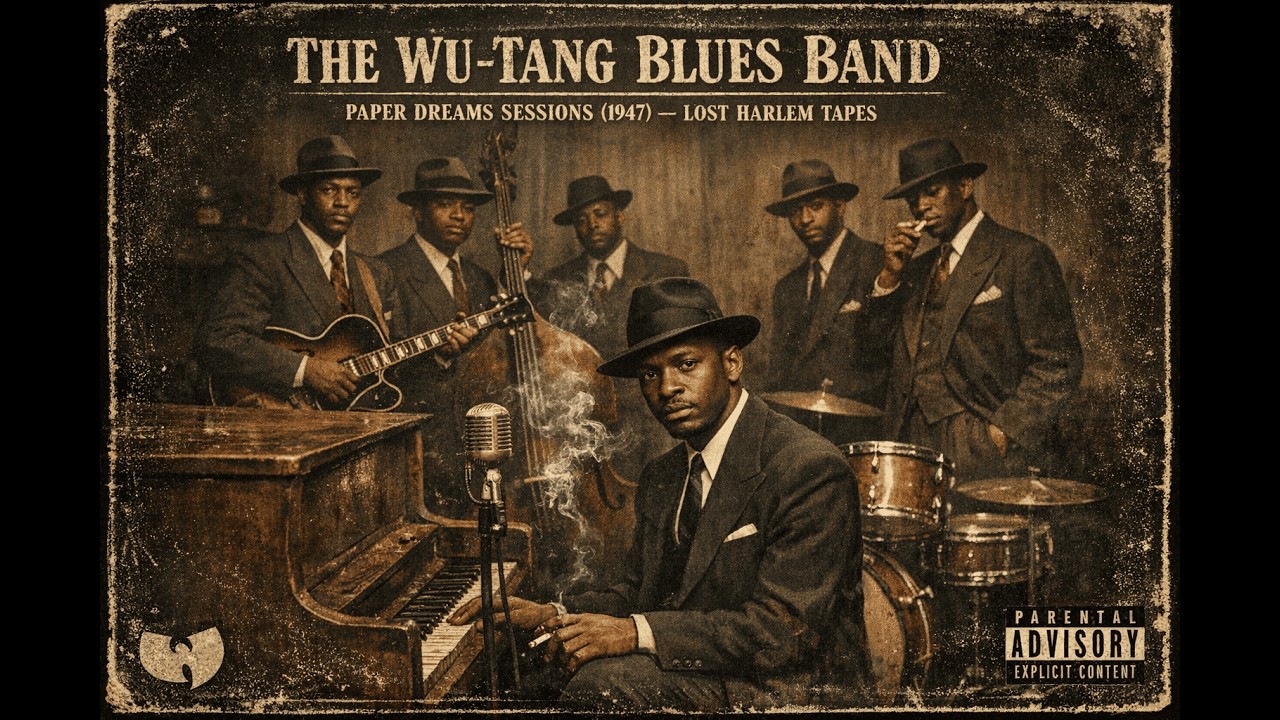 Wu-Tang Clan Blues Band – Vintage Harlem Blues Revival (1947 Sessions)  Inspired Tribute