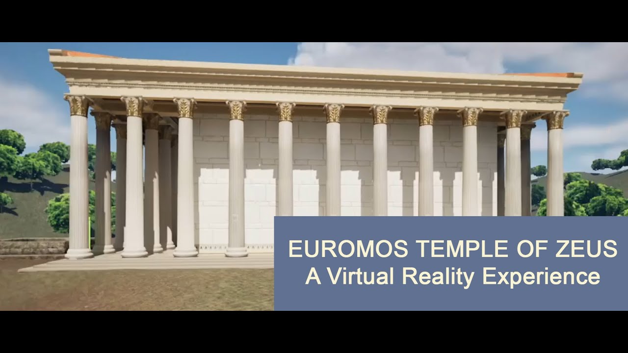 VR Experience of Euromos Temple of Zeus, Milas, Türkiye