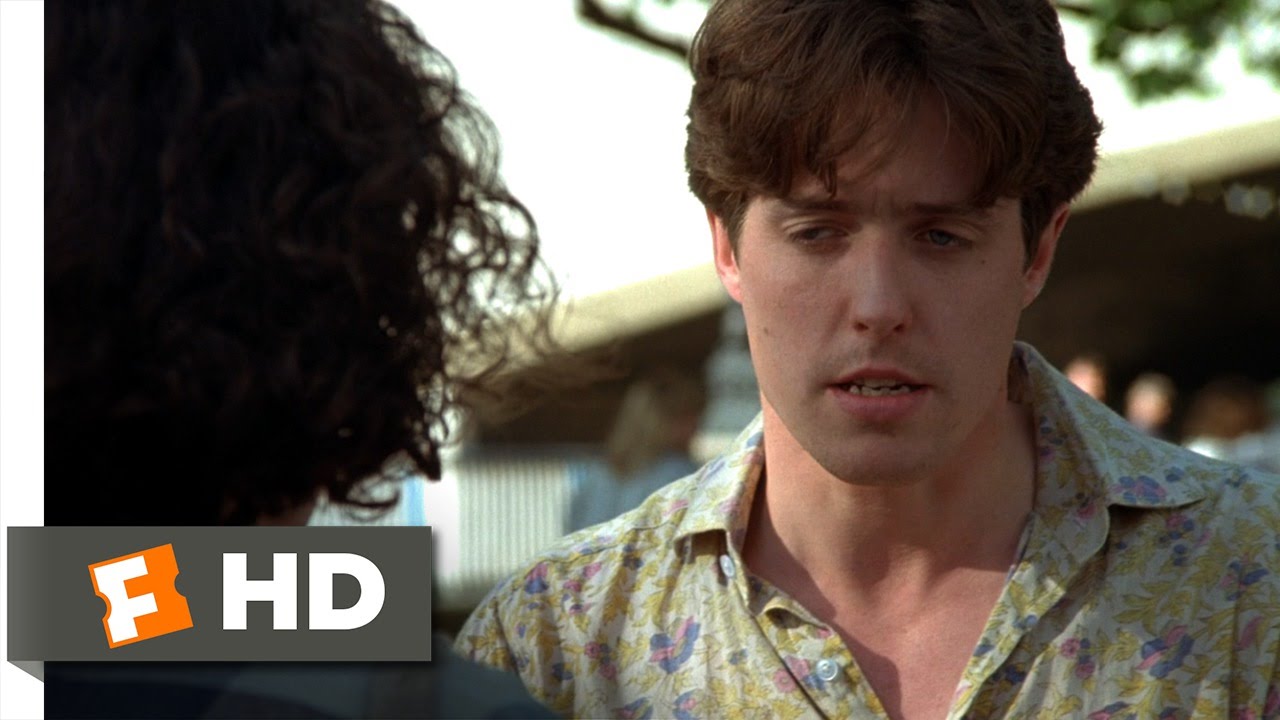 Four Weddings and a Funeral (9/12) Movie CLIP - I Think I Love You (1994) HD