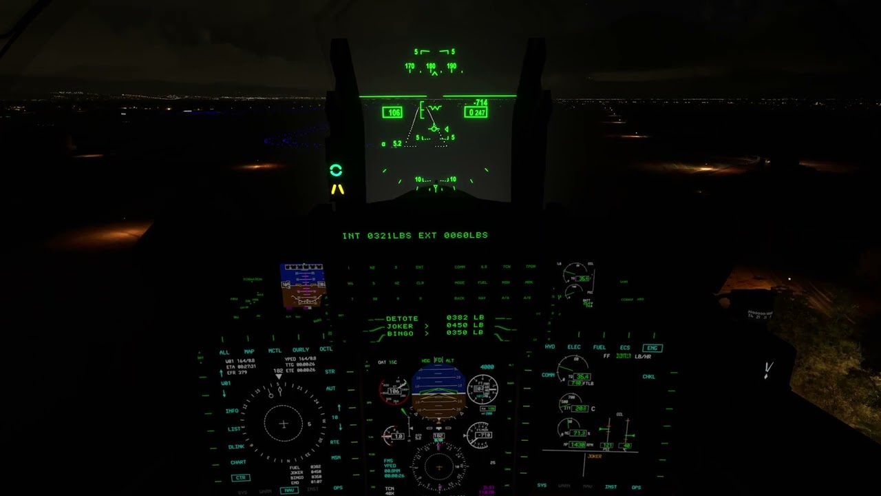 MSFS 2020 Iris Simulations PC21 Night Landing RWY18 YPED RAAF Edinburgh, South Australia