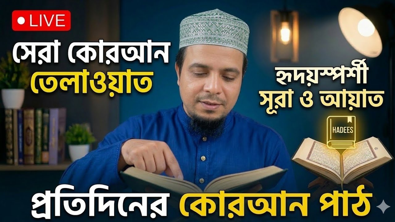 প্রতিদিন নিয়মিত কোরআন তেলাওয়াত সকল বন্ধুরা যুক্ত হয়ে যান।