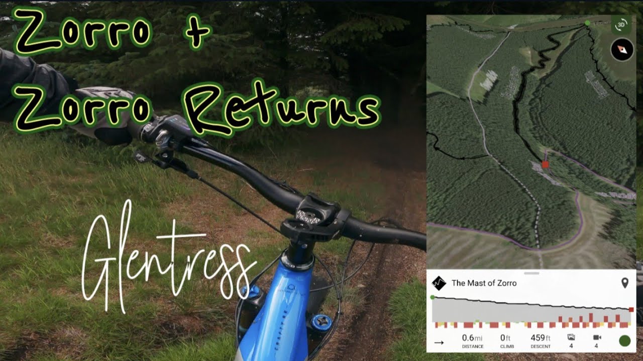 Zorro & Zorro Lower trails at Glentress MTB