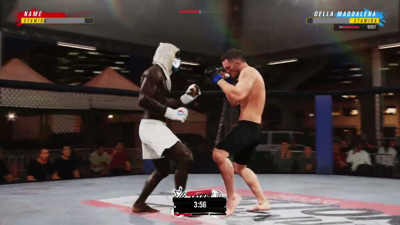 black ninja vs della madellana