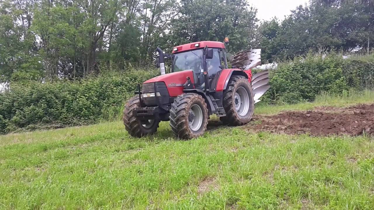 Case 120 Mx + Vogel Noot Qvm |Hay Slopin Plowing| Az.Agr.Pavarini