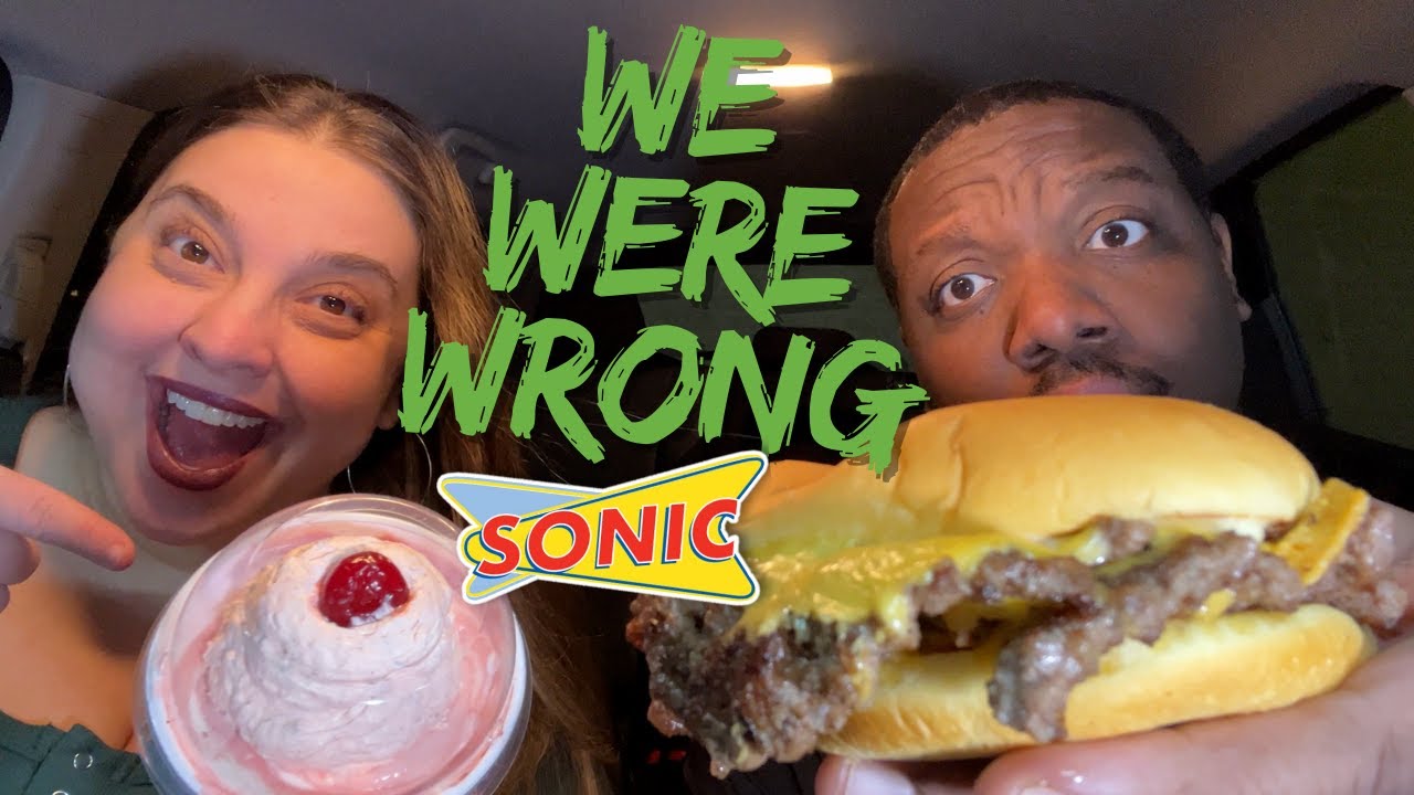 SONIC's SHOCKING New Menu Items BLEW US AWAY! [Food Review]