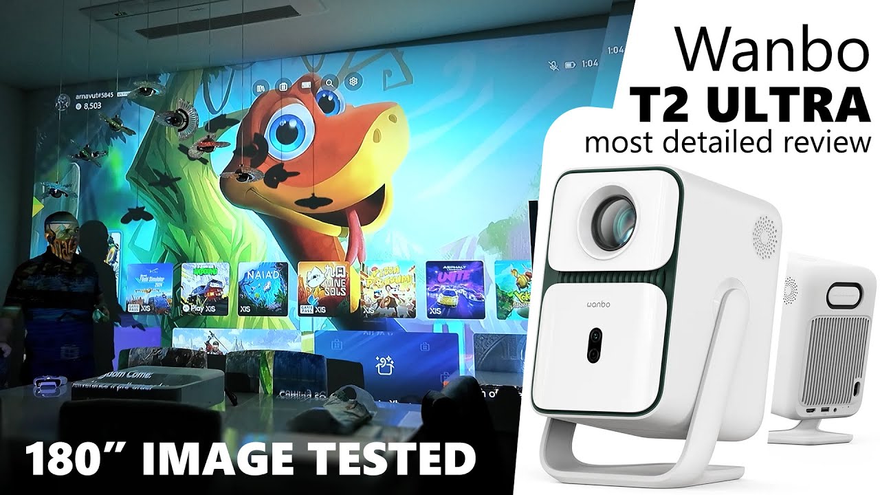 Wanbo T2 Ultra Most Detailed Review with 180