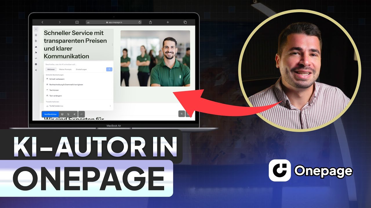 So nutzt Du den KI-Autor in Onepage – Content & SEO einfach gemacht
