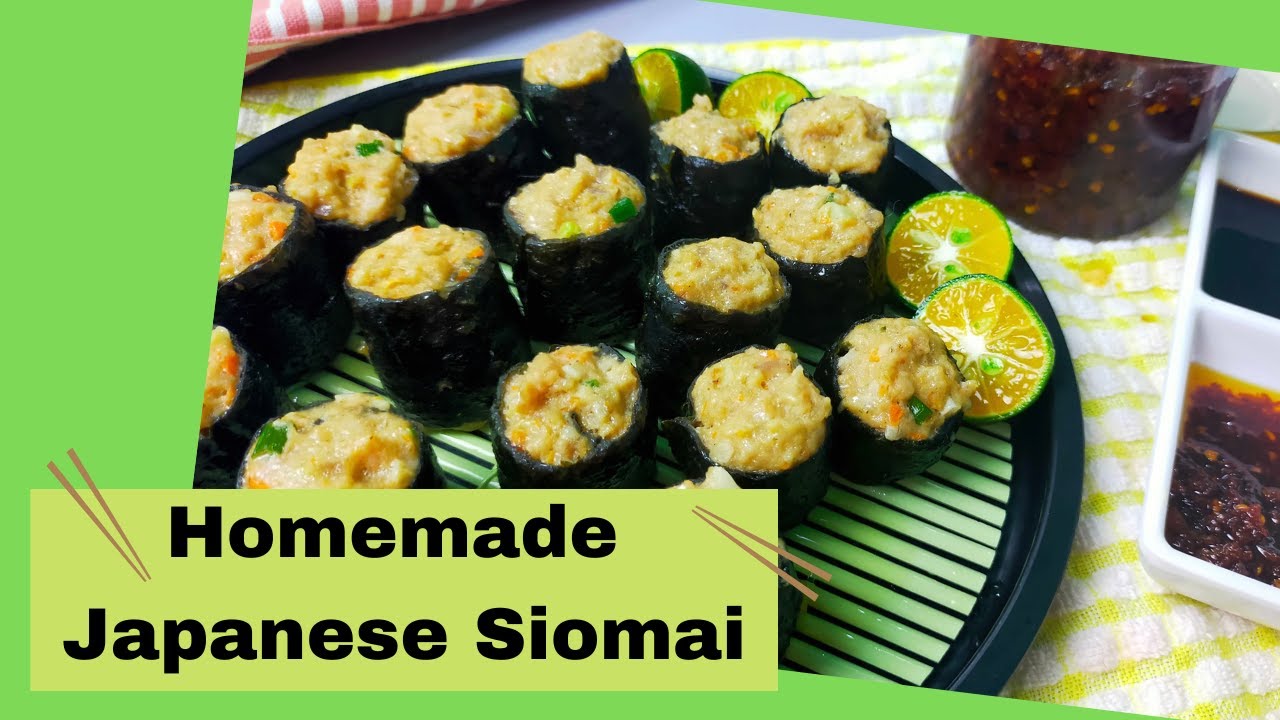 Homemade Japanese Siomai