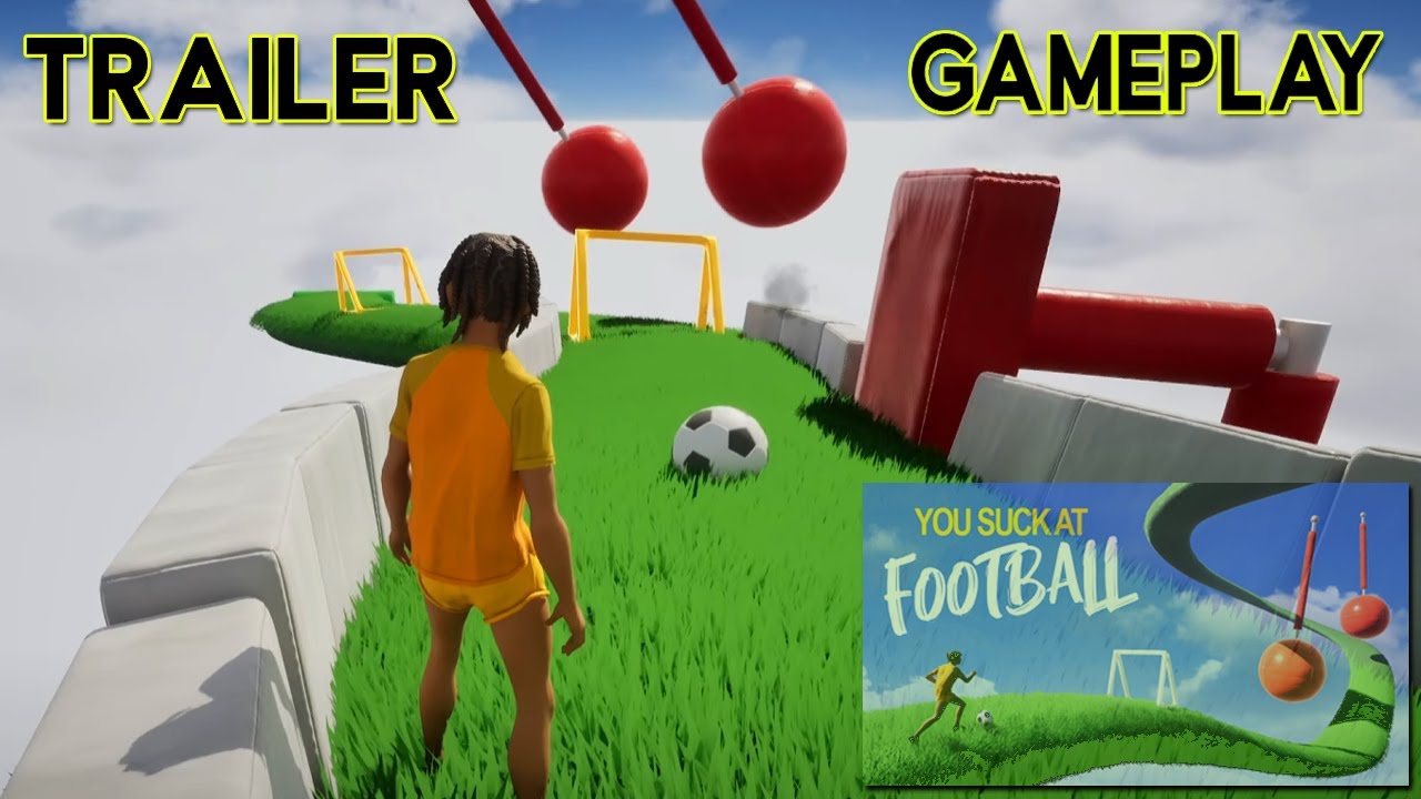 Physics-Based Football | You Suck At Football - Trailer + Gameplay | PC Steam 4K