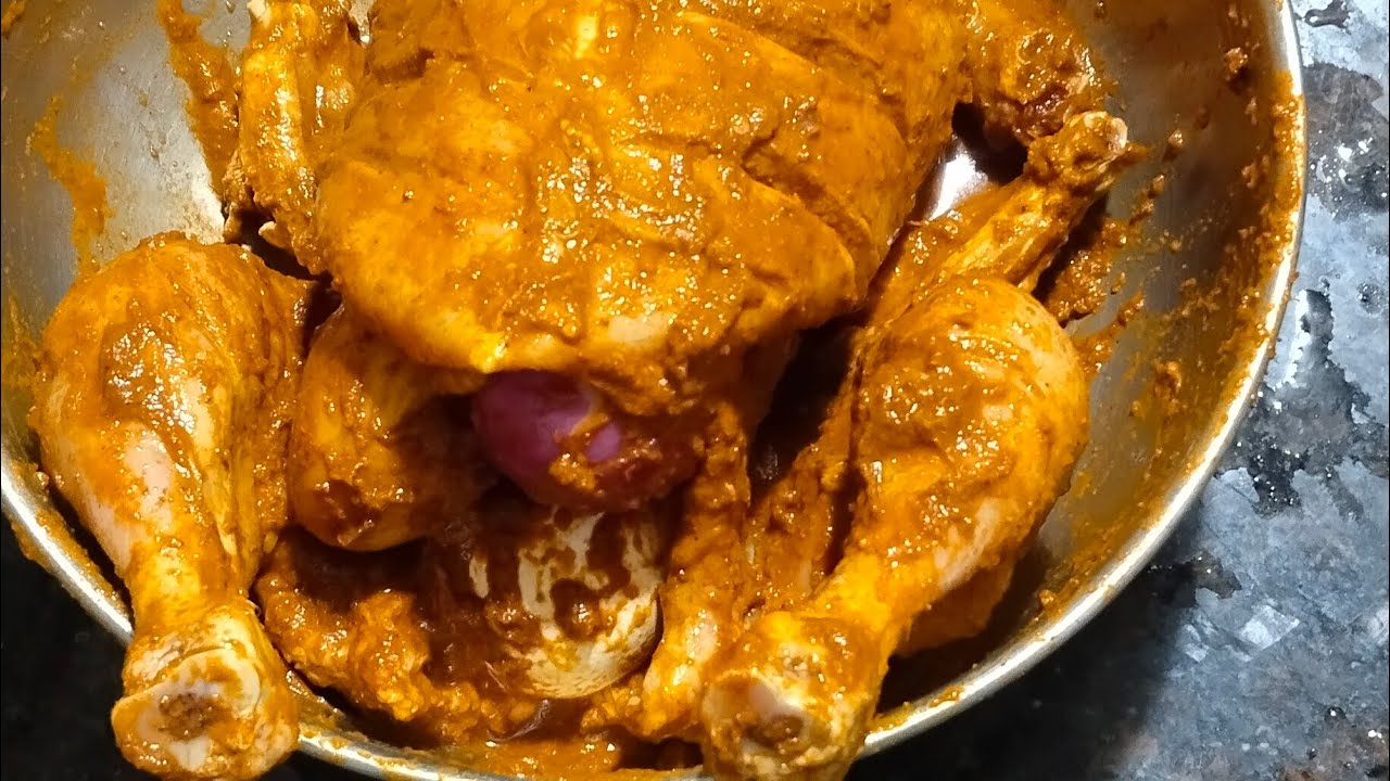 Chicken Tandoori In Cooker 
