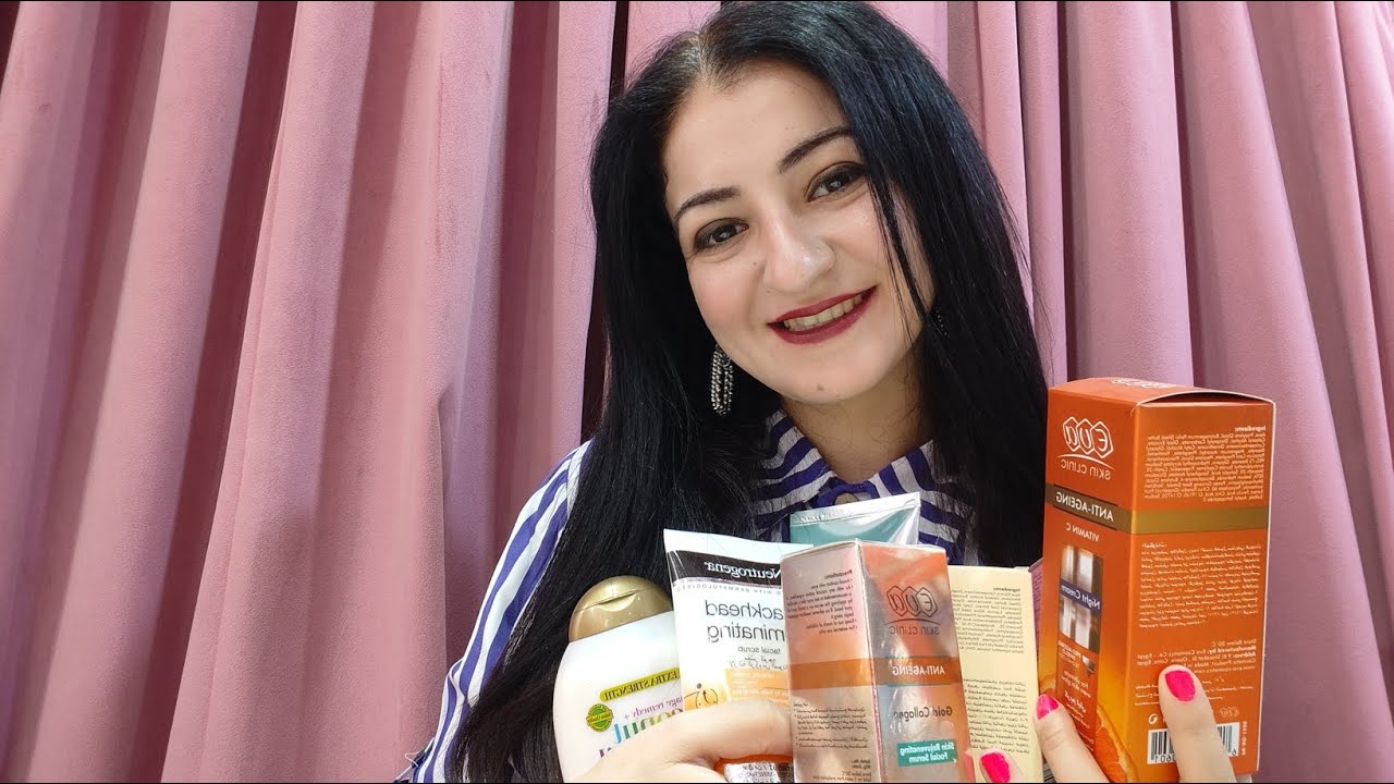 مشترياتي للعناية بالبشرة والشعر