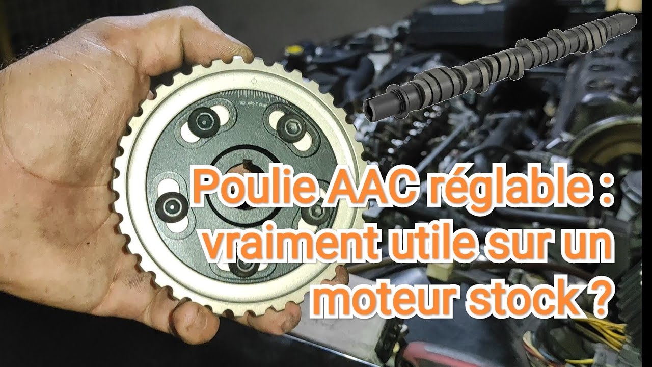 Poulie réglable : vraiment utile sur un moteur stock ?