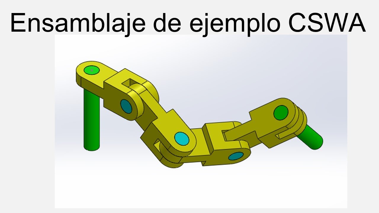 TUTORIAL | Ensamblaje en SolidWorks | EJEMPLO DE EXAMEN CSWA |