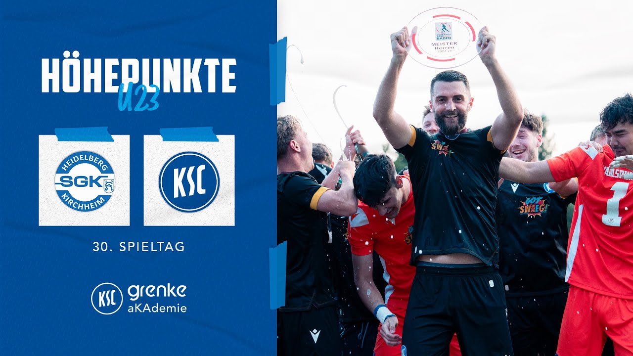 Aftermovie & Höhepunkte SG HD-Kirchheim - KSC U23