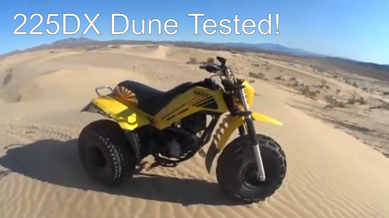 Yamaha 225DX - Shredding Sand! #threewheeler #yamaha225DX #atc250sx #yamahaatv