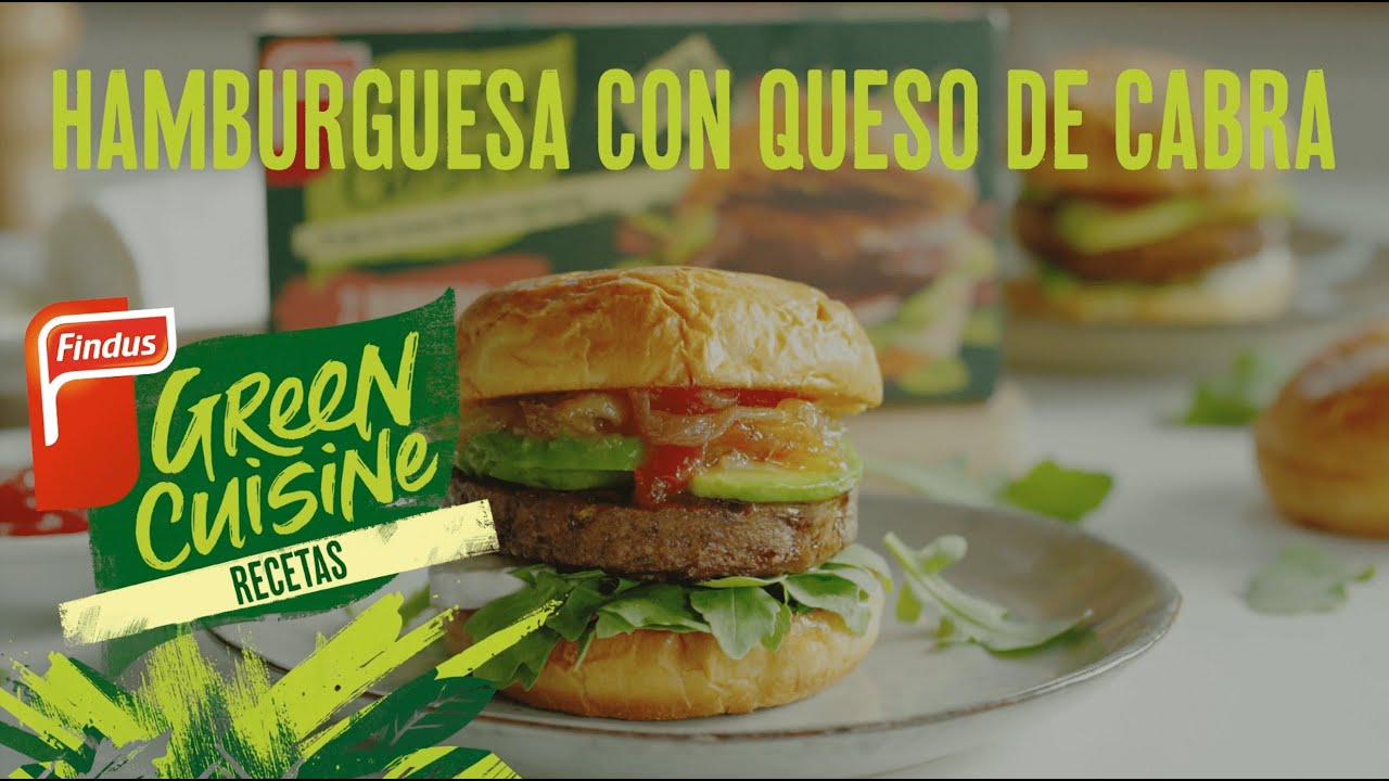 Hamburguesa con Queso de Cabra - Recetas Green Cuisine