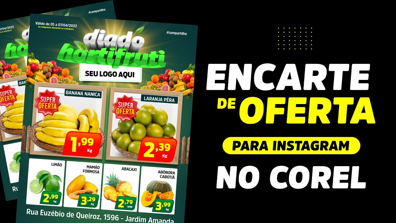ENCARTE DE OFERTAS PARA INSTAGRAM  -  TUTORIAL