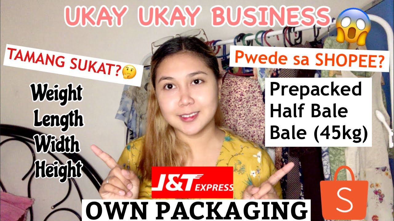 SHOPEE SELLER OWN PACKAGING GUIDE (UKAY UKAY BUSINESS🤑🌺) |Thatsmarya