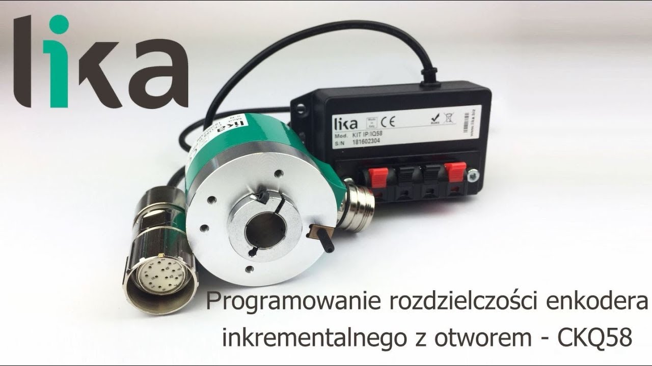 Programowanie enkodera inkrementalnego Lika CKQ58