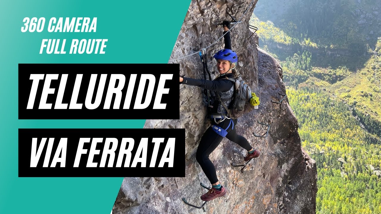 Telluride Via Ferrata Climb - Full Route