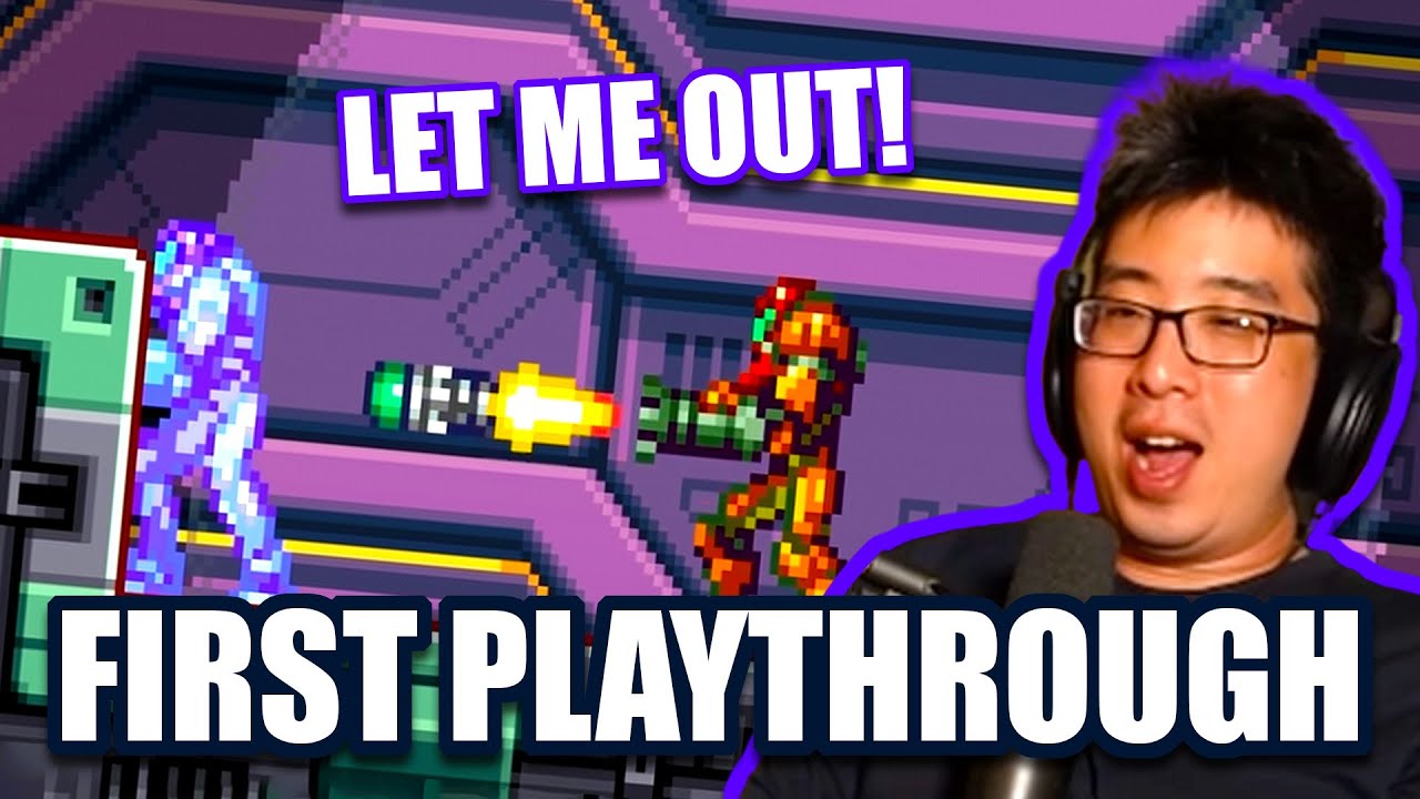 Super Metroid Speedrunner Plays Fusion for First Time