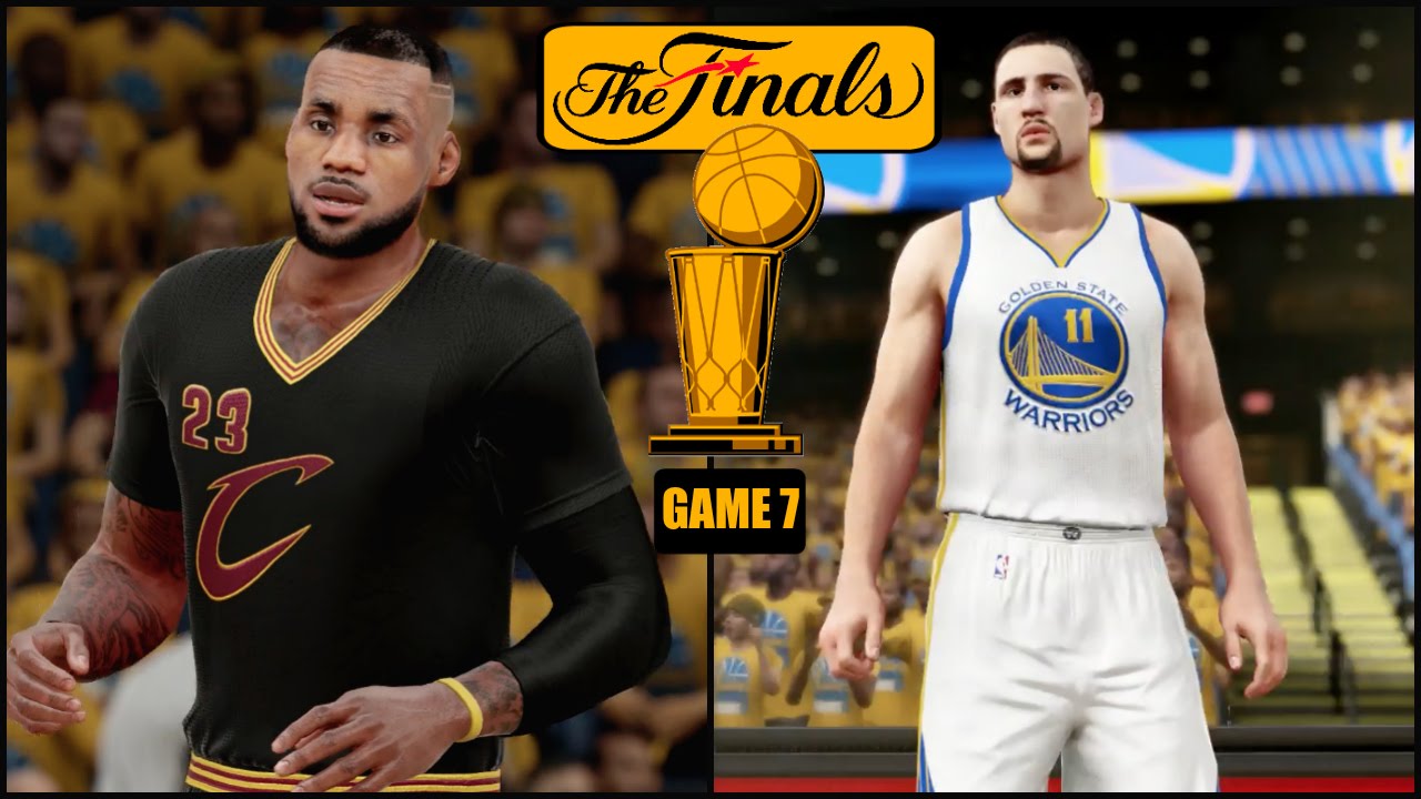 NBA 2K16 (PS4) 2016 NBA Finals Game 7 - Warriors vs Cavs Simulation