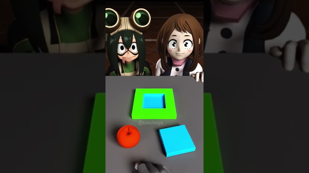 Ochako and Tsuyu overestimate us MHA #68 #shorts