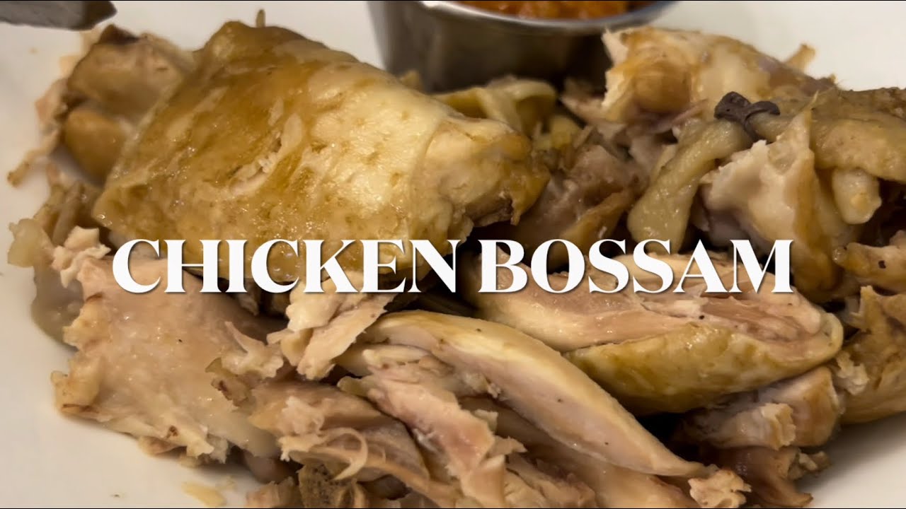 Chicken Bossam / Cooking for Wife / EP 2