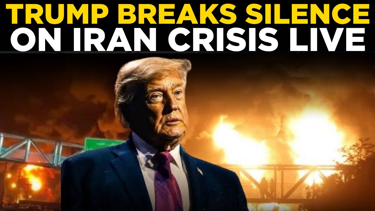 Trump Iran Announcement LIVE | Major White House Statement Today | Iran News Live | White House