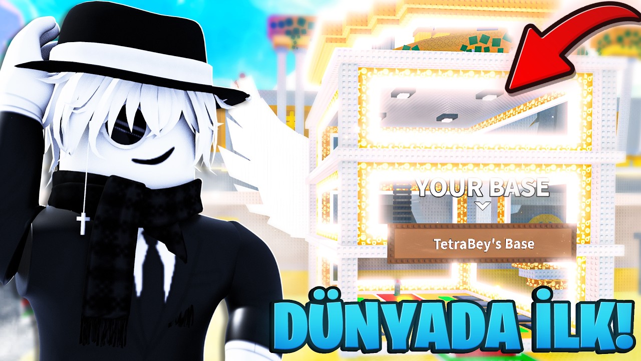 DÜNYADA İLK! DIVINE BASE YAPTIM! - Steal a Brainrot