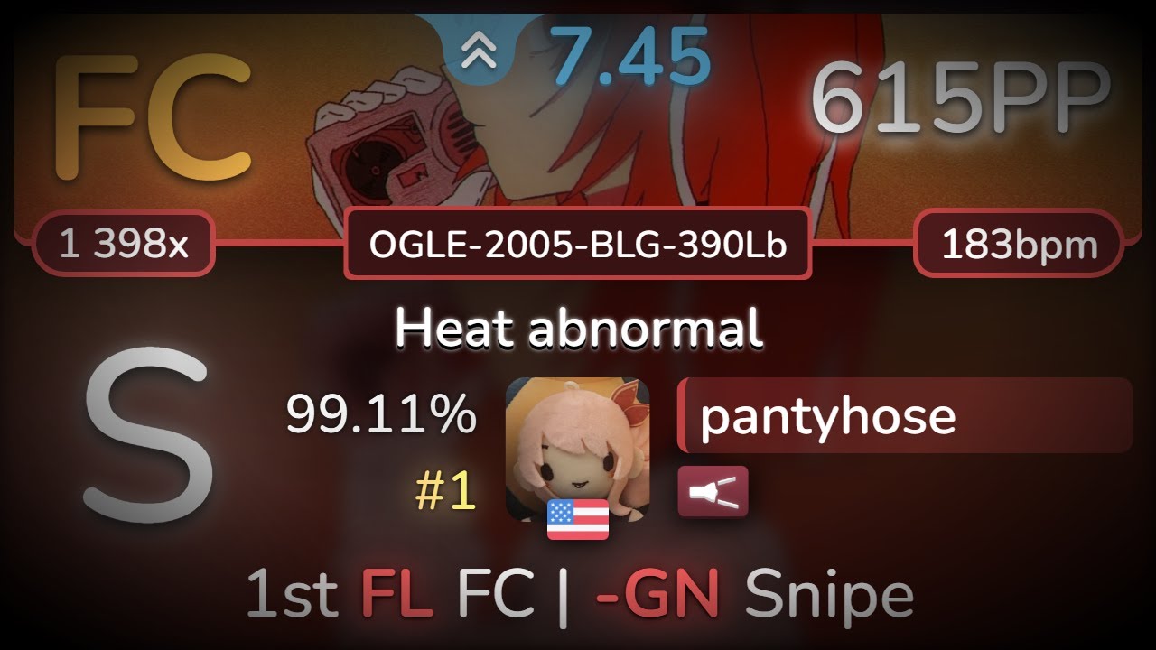 7.4⭐pantyhose | Iyowa feat. Adachi Rei - Heat abnormal [OGLE-2005-BLG-390Lb]+FL 99.11% FC #1 | 615pp
