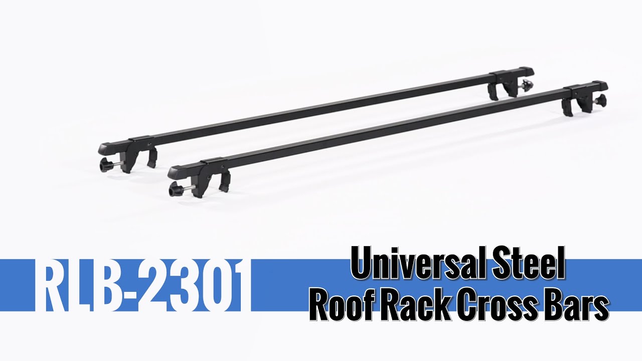 Universal Steel Roof Rack Cross Bars &ndash; Installation and Use