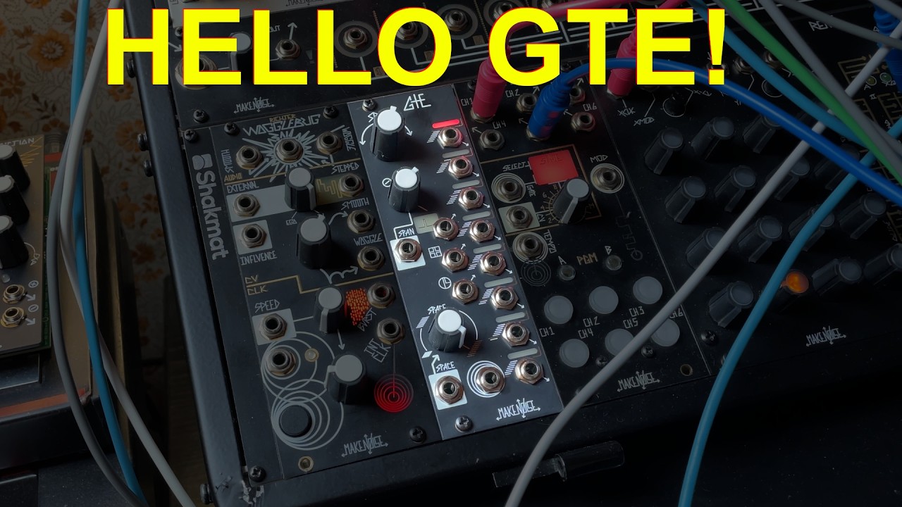 Объяснение и тестирование технологии GTE от Make Noise