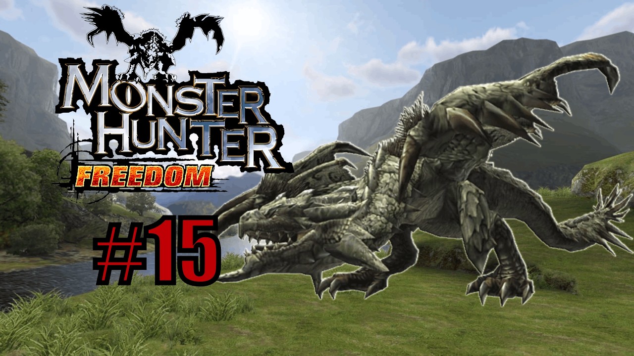 Monster Hunter Freedom #15 The Fierce Flaming Rathian