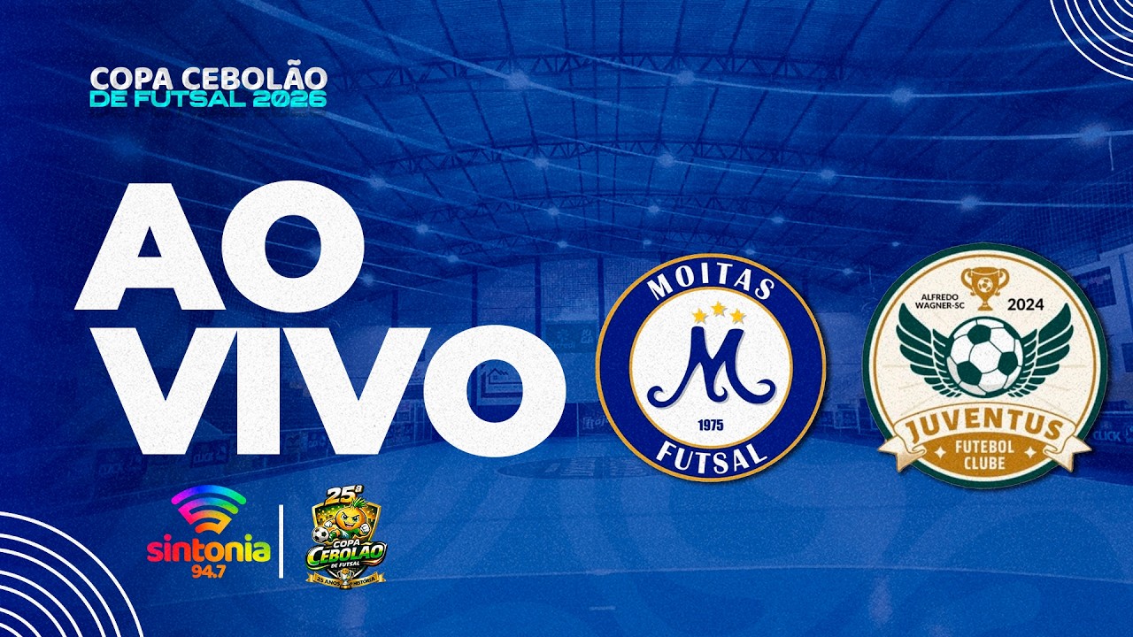 AO VIVO: MOITAS X JUVENTUS FC   | ELIMINATÓRIAS | CEBOLÃO 2026
