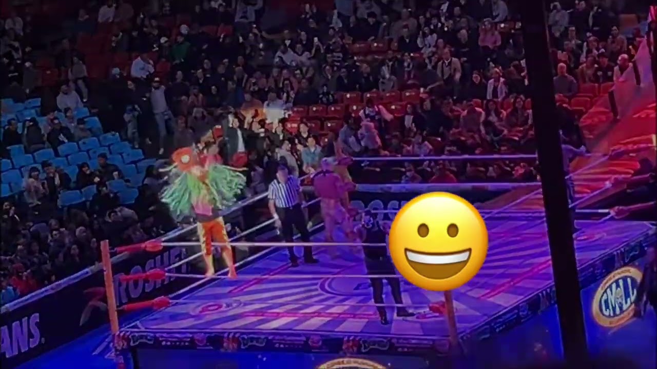 My trip to Mexico:(part3): experiencing Lucha Libre