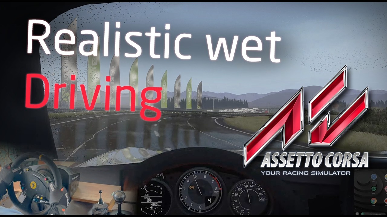 Does Assetto Corsa have the best physics for driving in the wet?