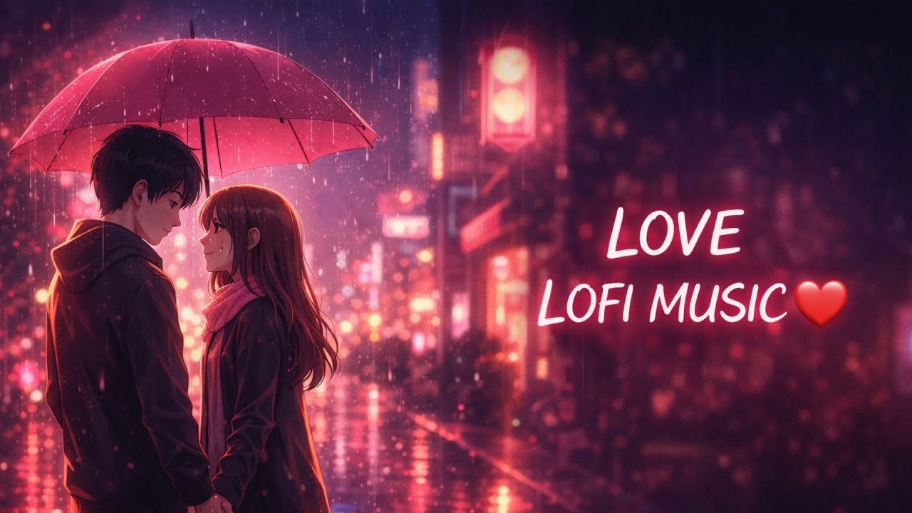Romantic Lofi Live ❤️ | Love Vibes for Late Night | Chill & Relax Music