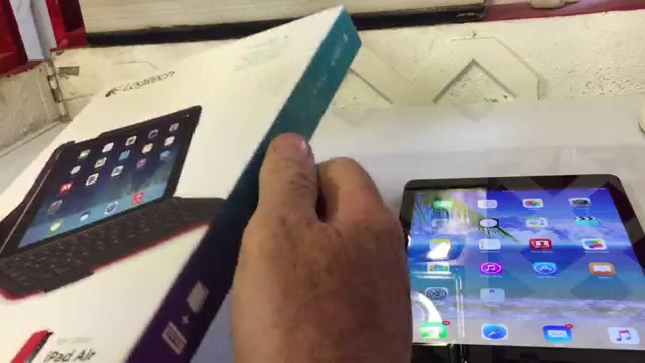 Logitech Type + Keyboard and Case for Ipad Air and Ipad Air 2  An owner review.