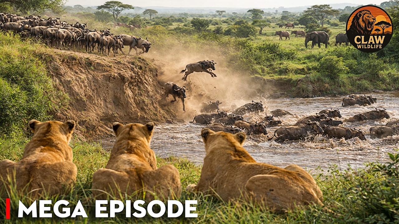 The Great Migration: 2 Million Lives &mdash; The River Decides Who Lives | Wildlife Documentary