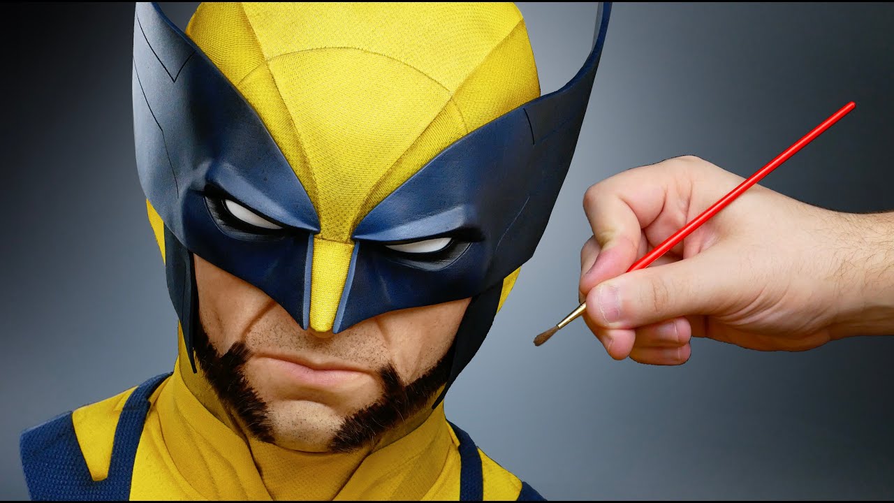 Wolverine Mask Build Timelapse - Deadpool & Wolverine