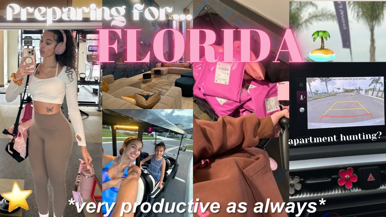 PRODUCTIVE AF TRIP PREP VLOG + dropping off orders, BTS gym vlog, editing thumbnails and MORE 🏝️