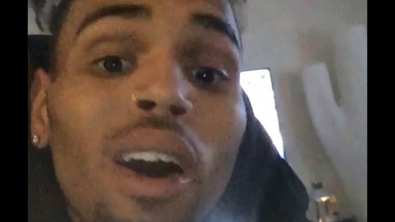 Chris Brown Whines On Instagram As Cops Surround Home (VIDEO)