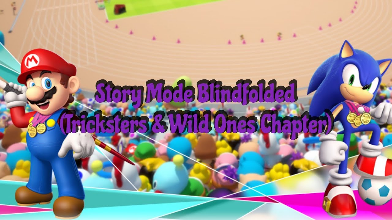 [Tricksters & Wild Ones Chapter] Story Mode Blindfolded Training ! [M&S at London 2012 Olympics 3DS]