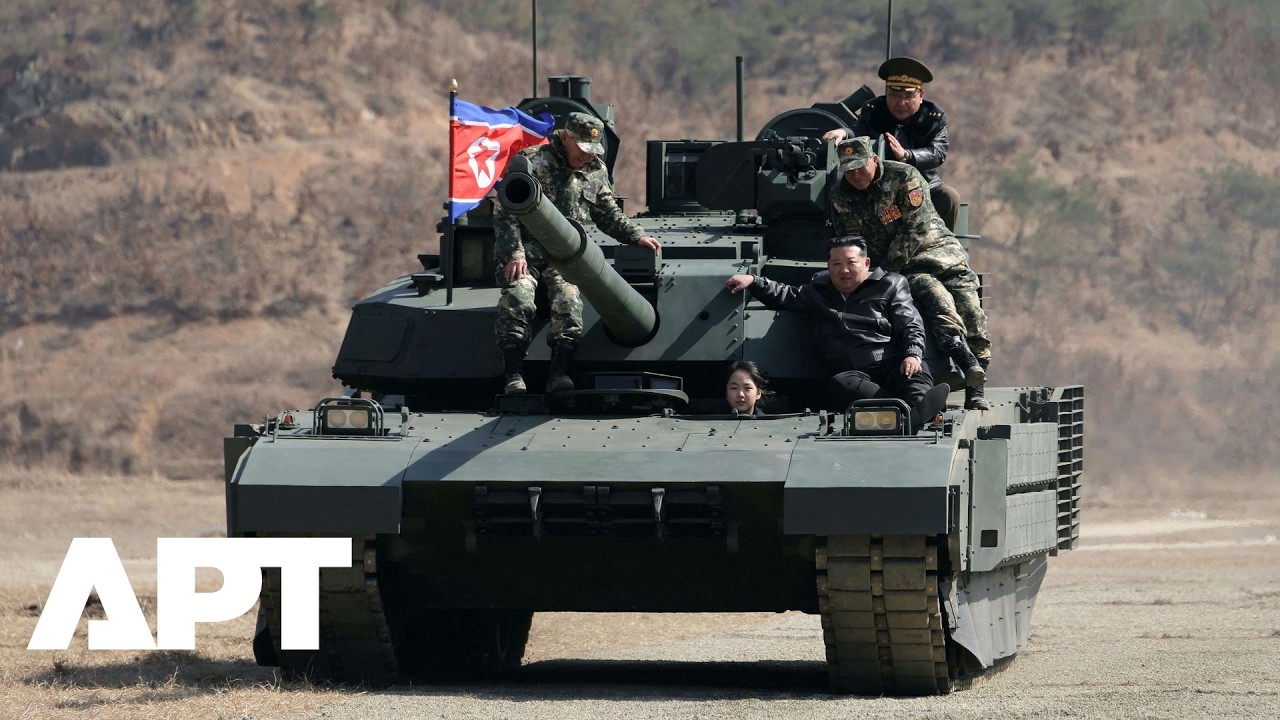 North Korea Shows Off New Tanks, Kim Jong Un and Daughter Ju Ae Attend Military Drill | APT