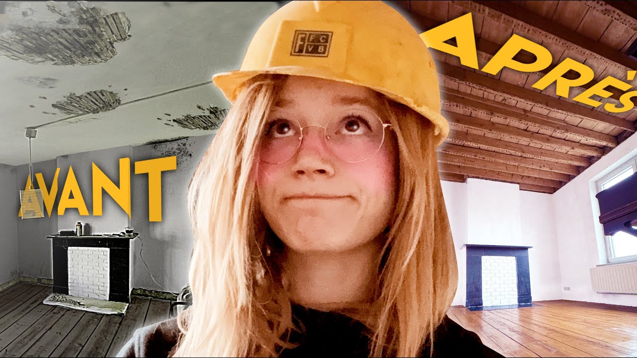 Adieu le plafond! :D  (Je r&eacute;nove ma tour)