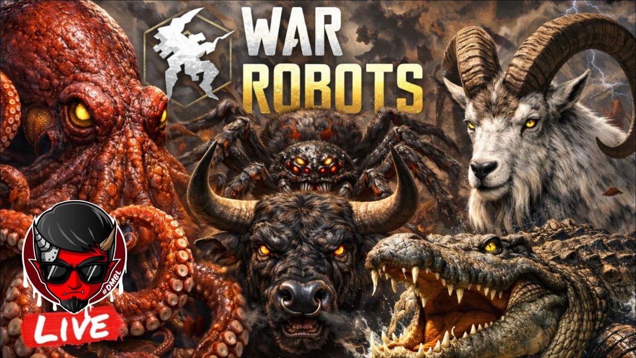 📢 สัตว์โลกน่ารัก!! Live Stream Giveaway War Robots 11.7 #DMBL #LIVE