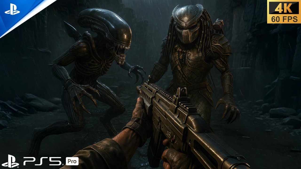Aliens vs. Predator &ndash; PS5&trade; Gameplay [4K 60FPS] | No Commentary Walkthrough